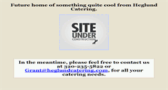 Desktop Screenshot of heglundcatering.com